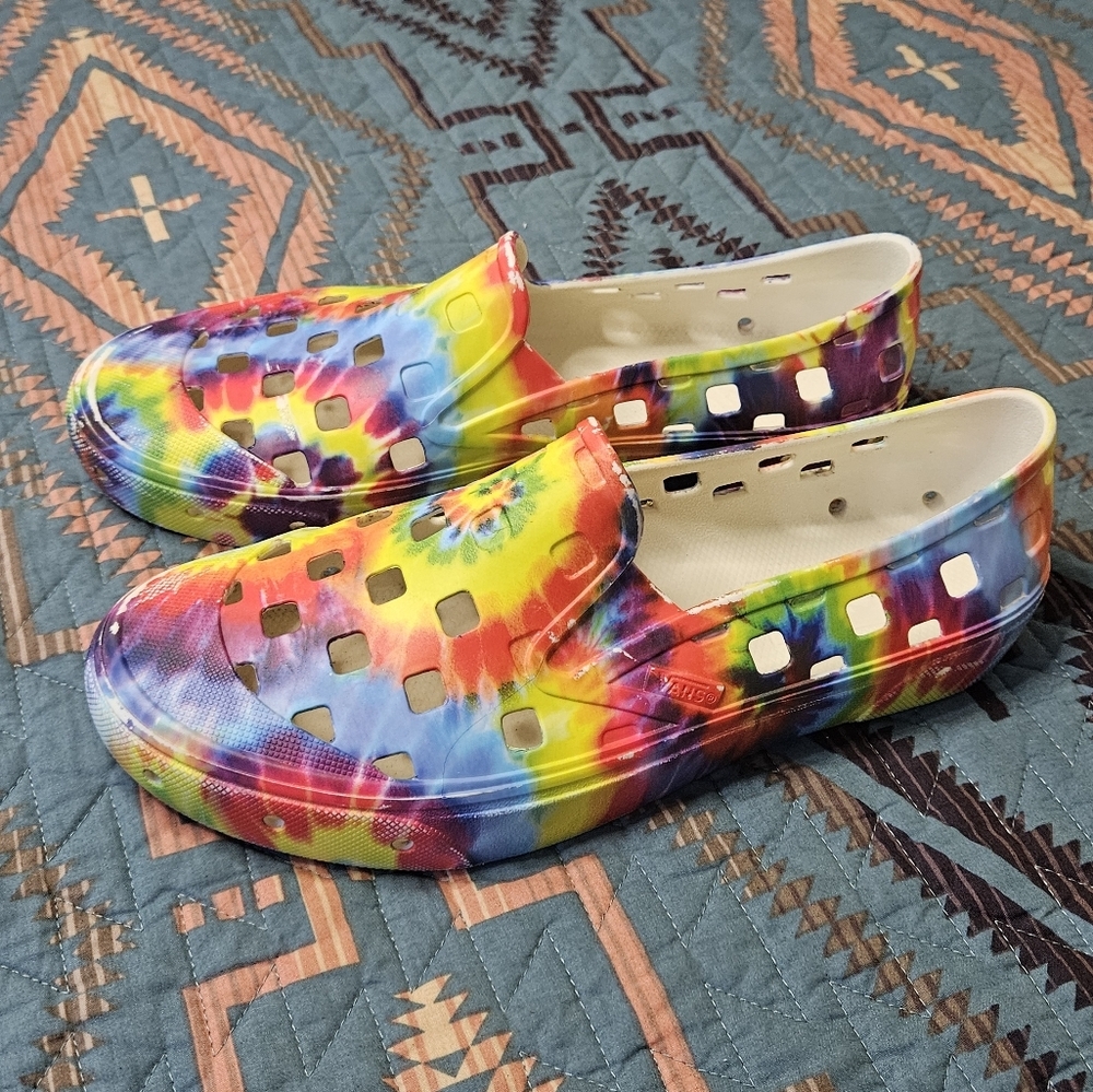 Vans Tie Dye rubber slip‎ ons - Picture 3 of 6